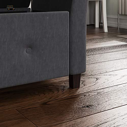 Vida Designs Lino Grigio Scuro, Siviglia Ottomano