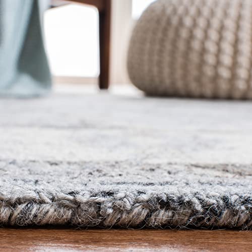 Tapete decorativo SAFAVIEH 2' x 3' gris y marfil miniatura 4