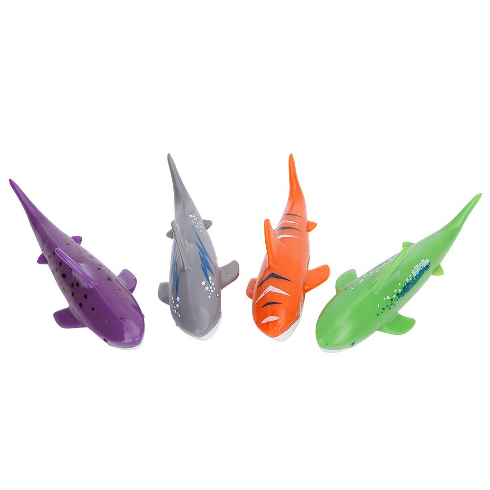 Jacksking Simulation Shark, Children Diving Toy Ocean Creatures Animal Simulation PVC Shark Model Toys,Swimming Pool Toys