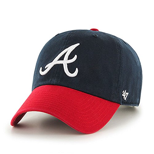 Atlanta Braves Youth Cleanup Adjustable Cap miniatura 1