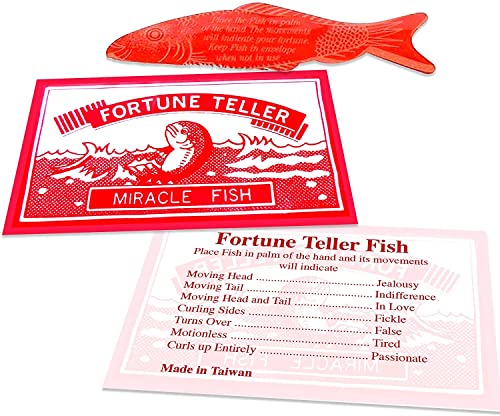 Loftus International 144 Fortune Teller Miracle Fish - Fortune Telling Fish Novelty Item