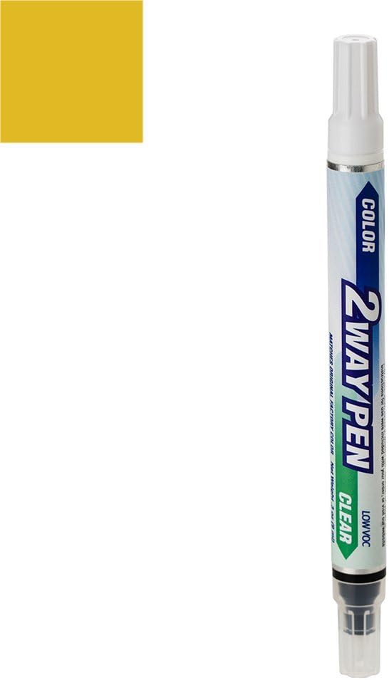 Pen for Hummer H3 Automotive Touch-up Paint - Yellow Clearcoat 43/WA5456 - All-Inclusive Package