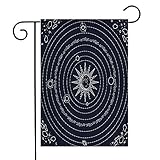 ➤ Decorazioni per la casa: accogli gli ospiti a casa tua con questa bandiera stagionale unica. Perfetto per qualsiasi terrazza, patio, portico o veranda e crea affascinanti dichiarazioni decorative per qualsiasi cortile, prato o giardino.