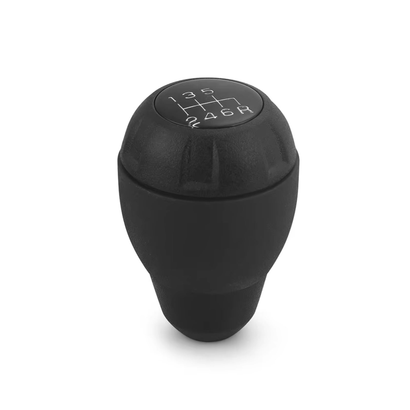 FRYUIQX Gear Lever Replacement Compatible with Jeep for Wrangler JK 2007-2018 6 Speed Manual Gear Shift Knob Lever Shifter 68085312AB Gear Head