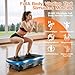 Vibration Plate Exercise Machine，Vibration Plate Fitness Platform Exercise Machine 10 Modes Full Body Workout Vibrating Fitness Platform Weight Loss Women Men Shaping Wellness Home Gym Equipment