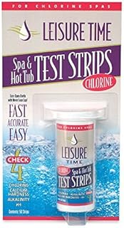 Leisure Time 45010A Test Strips Chemical Tester for Spas and Hot Tubs, Assorted