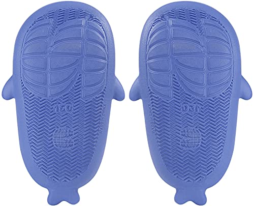 Image of KVbabby Kids Shark Slides Boys Girls Cloud Sandals | Cloud Sandals，Open Toe，Beach Pool Water Shoes，Slip-on，Lightweight，Non-Slip，Soft，Flexible，EVA Slippers