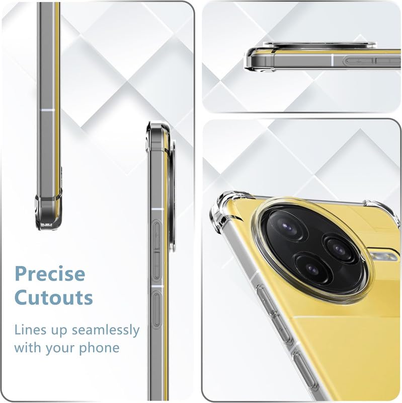 Image of Compatible for [ Xioami 15 civi ] Bumper Back Case Cover for [ Xioami 15 civi ] - Transparent