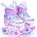 インラインスケート ローラースケート子供用 調節可能 キッズ 発光 安全 耐久 静音 ローラースケート 初心者向け 男女共用 キッズ 児童 ジュニア