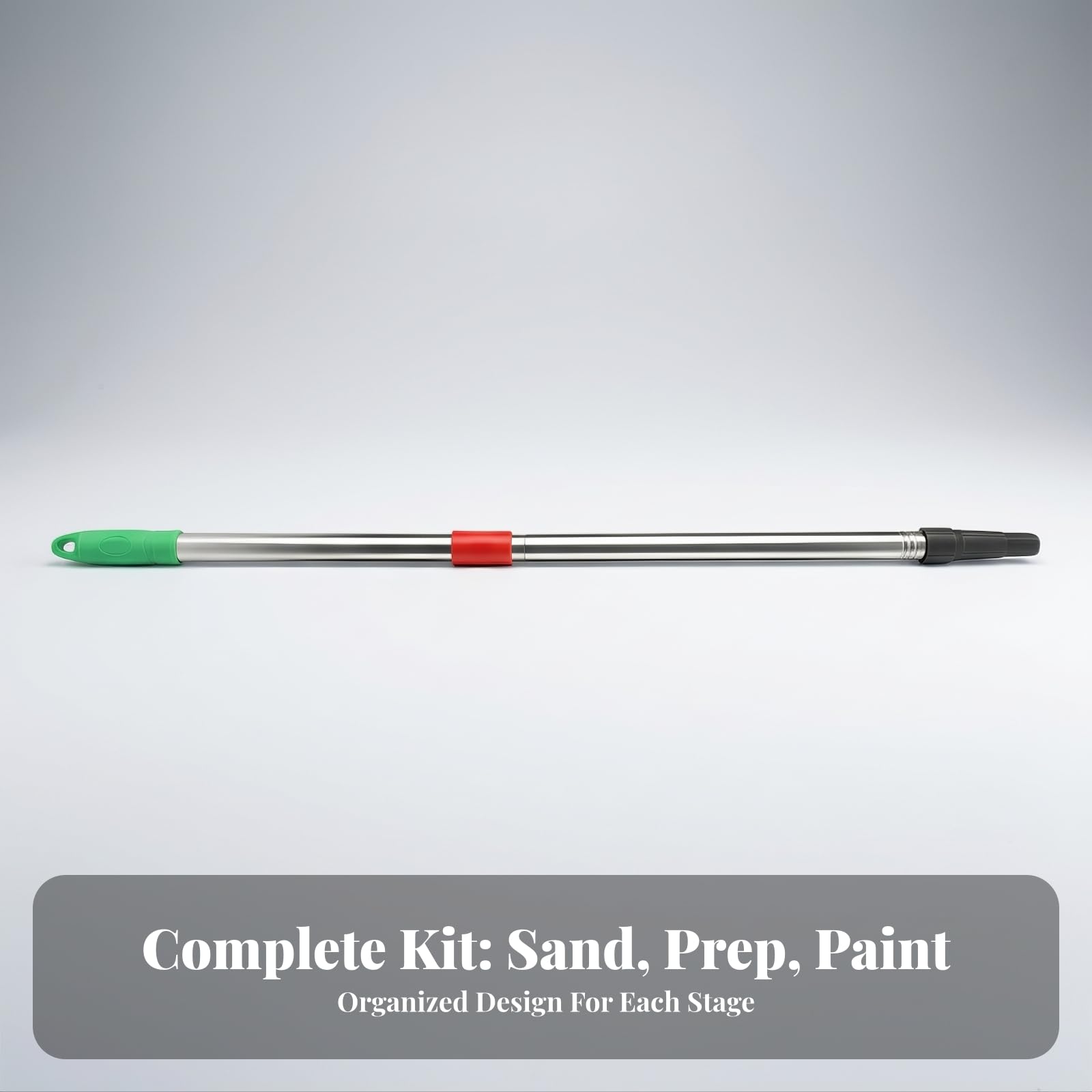 Varilla Pintura Multifuncional | table, Pos lescópico Rodillo Pintura, Plata, lescópico Acero Inoxidable, para renovaciones l Hogar, Estilo C