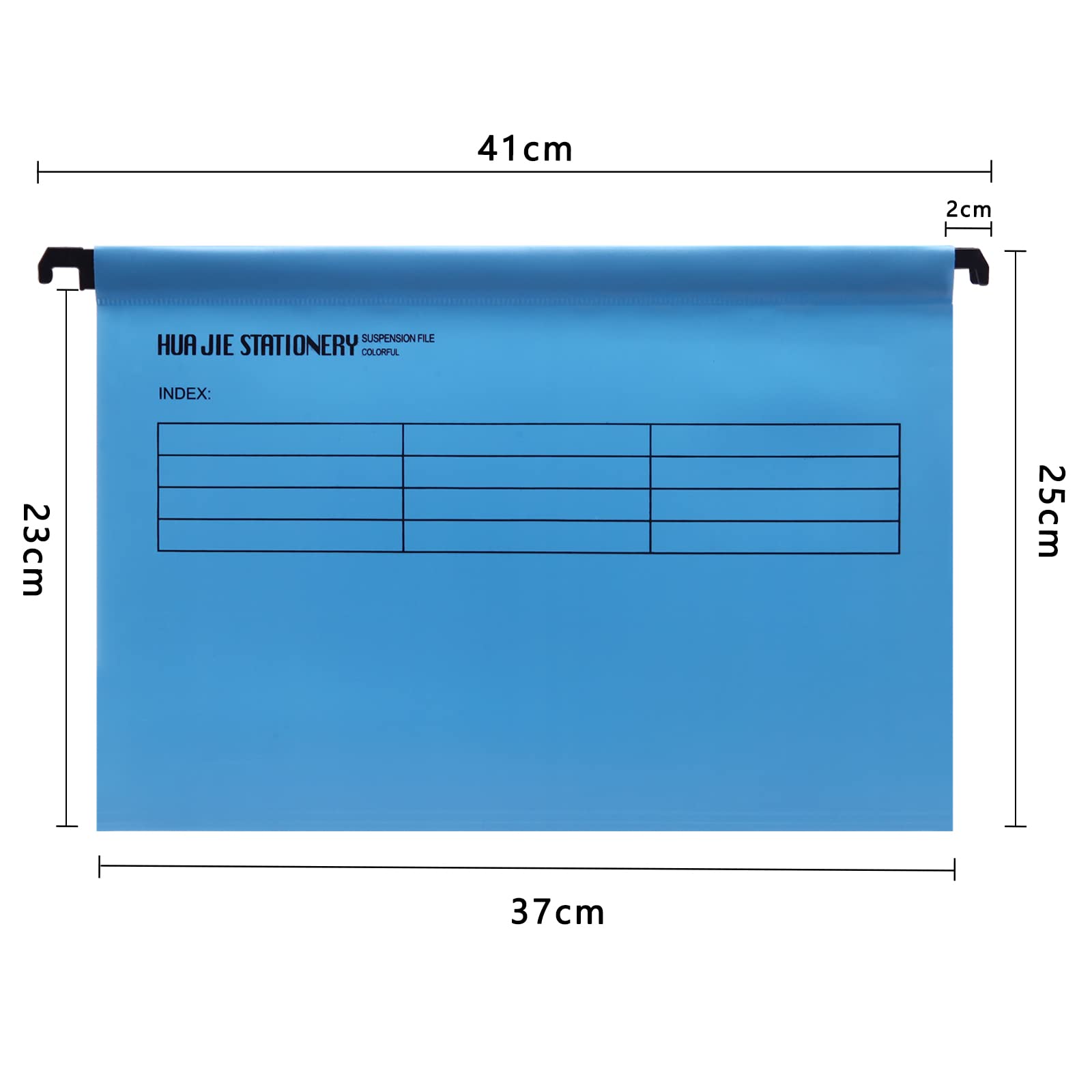 Foolscap Cartelle Sospese (confezione da 12, 3 colori), Cartelle Sospese in Plastica con Linguette e Inserti per Etichette con Lettere, per Schedario, Organizzazione di File