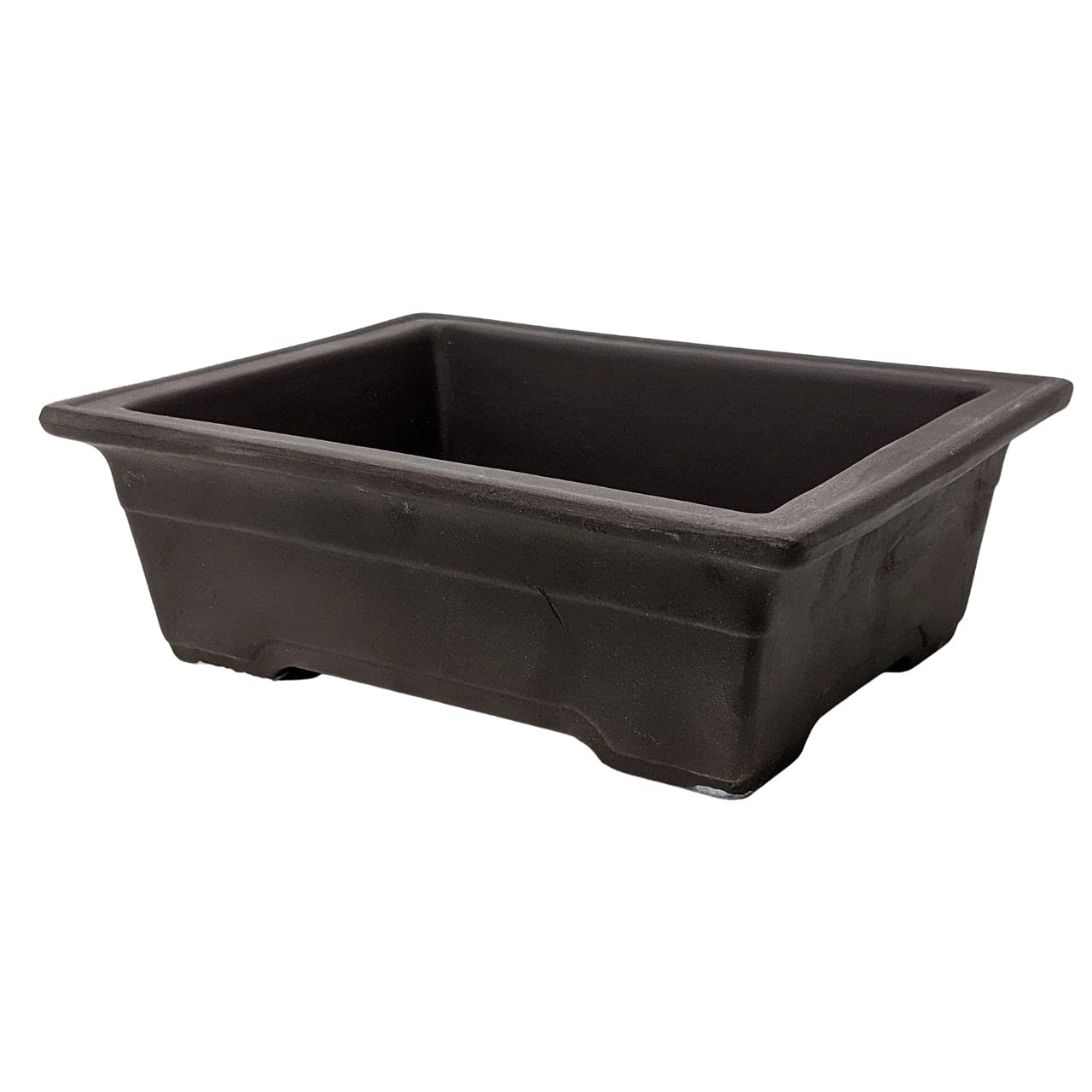 Buy Ceramic Bonsai Pots with Drainage 8" Brown Unglazed Bonsai er