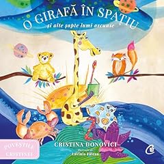 O girafă în spațiu Audiolibro Por Cristina Donovici arte de portada