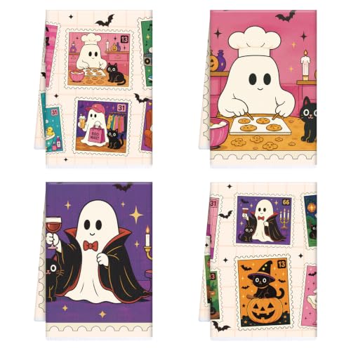 InIsaJace Funny Ghost Kitchen Towels, Cute...