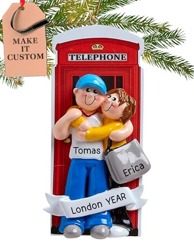 Personalized London Ornament 2025 | Free 24h Customization | Lase...