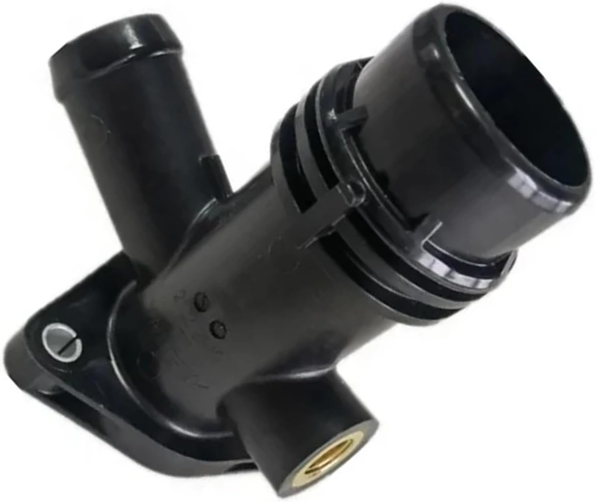11118619408 Car Coolant Thermostat Outlet Connector 1Pcs(Aluminum)