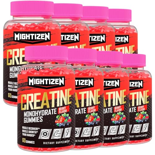Creatine Monohydrate Gummies for Men & Women, 5000mg of Creatine ...