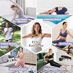 Figure 8 Resistance Bands with Handles for Women Men, Exercise Bands for Back, 8 Shaped Resistance Bands for Arms, Shoulder, Leg Stretching, Physical Therapy, Yoga