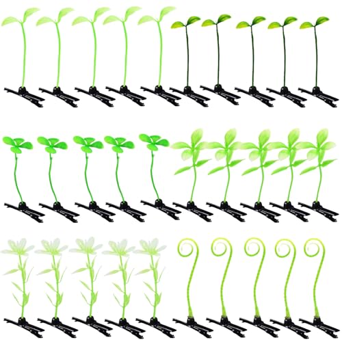 Pinzas para el pelo de brotes decorativas para regalar en Navidad y fiestas escolares