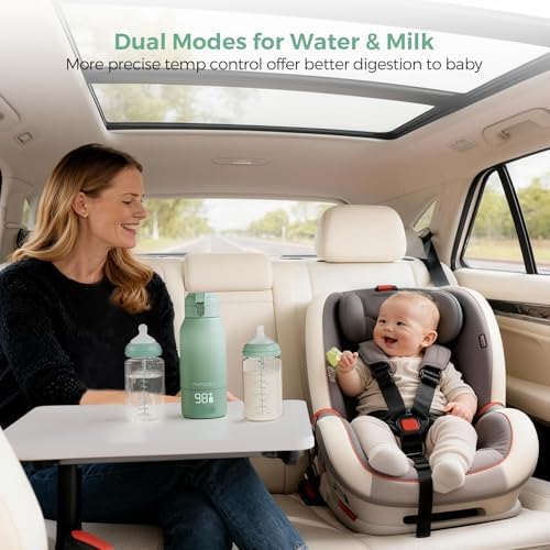 Momcozy Portable Bottle Warmer for Breast Milk, Baby Travel Essentials — view 3