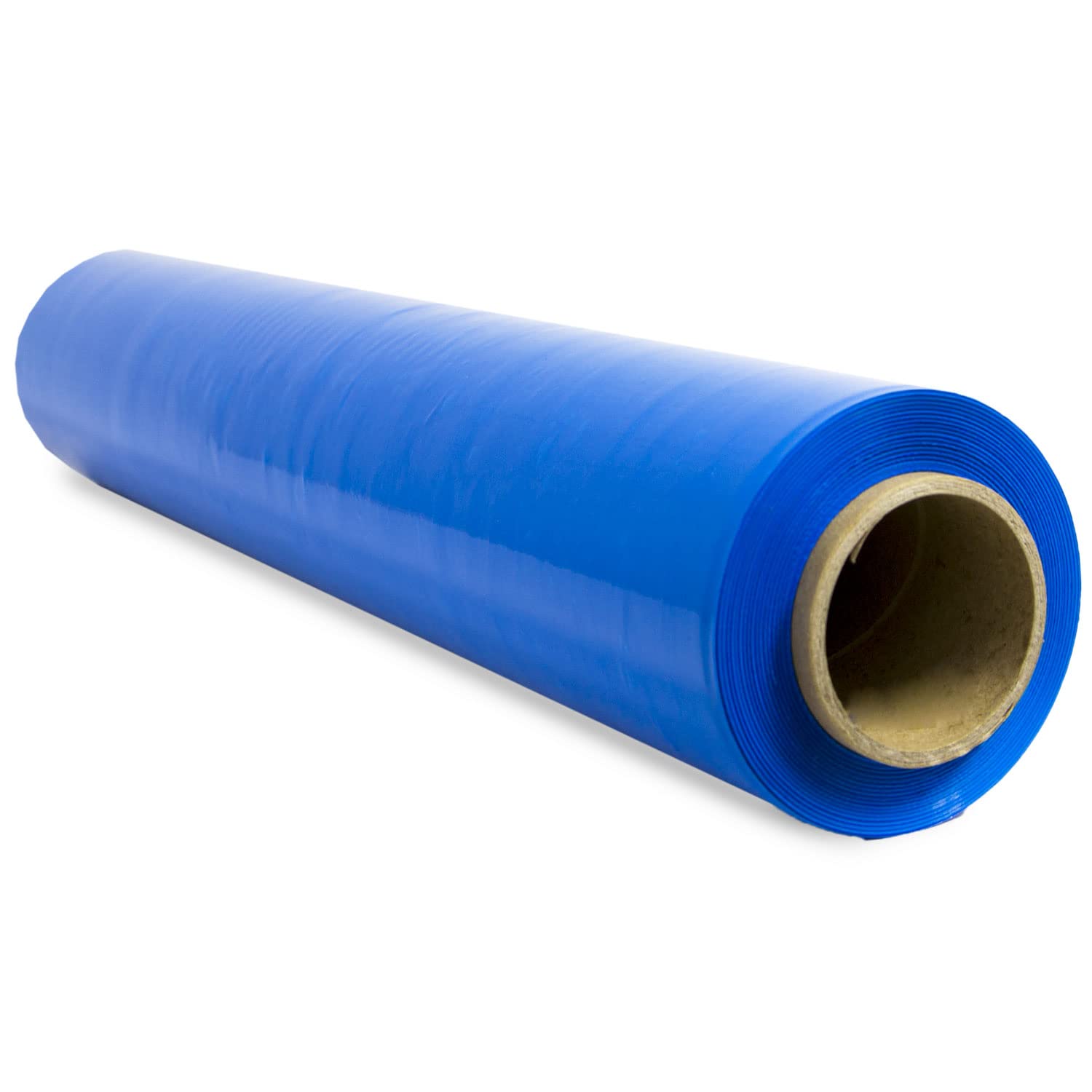 Pellicola per imballaggio, pellicola blu, carta film, rotolo di plastica protettiva per mobili, scatole di spostamento, plastica copritutto 50 cm x 300 m estensibile - SIDI (1 pezzo, blu)