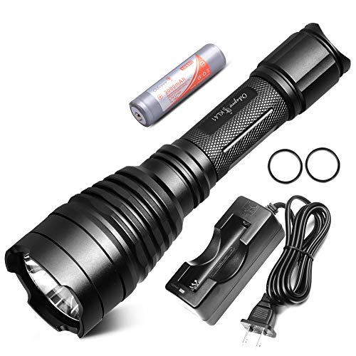 Odepro KL41 420 Yards 850 Lumens 5 Modes Tactical LED Flashlight Waterproof Handheld Lights - Outdoor, Camping, Emergency Flashlights