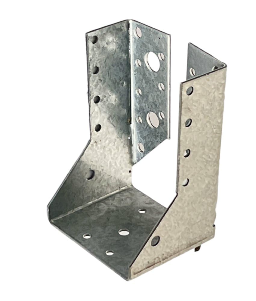 40 zapatos de vigas resistentes para vigas de madera, colgador de vigas de acero, perfecto para proyectos de construcción, fácil montaje, alta resistencia, ideal para aficionados al bricolaje