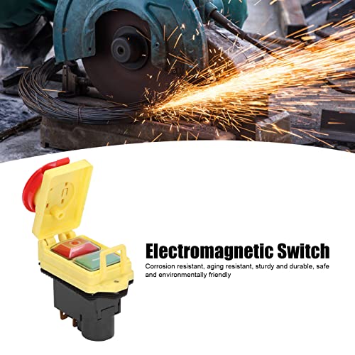 Interruptor electromagnético de 250V con botón de encendido para cortadoras 5