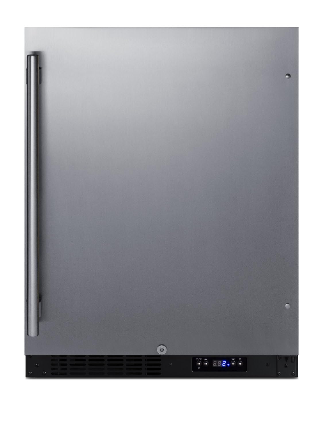4.0 Cu. Ft. Upright Frost-Free Freezer In Stainless Steel ADA Compliant on Fridge.com - View 1