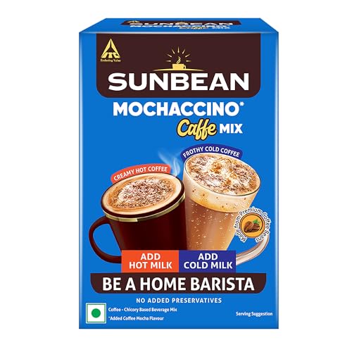 Image of Sunbean Mochaccino Coffee Mix - Effortless Dalgona Experience (Add Milk) | (6 x 12 g)