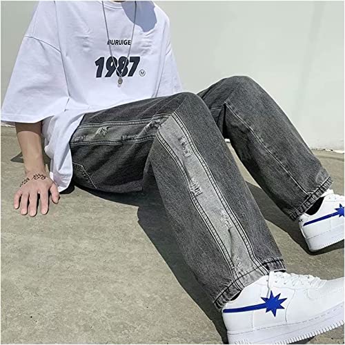 MAEHARRT Y2K Baggy Jeans for Men Y2k Clothing Star Graphic Hip Hop Pants Loose Goth Denim Casual Streetwear4