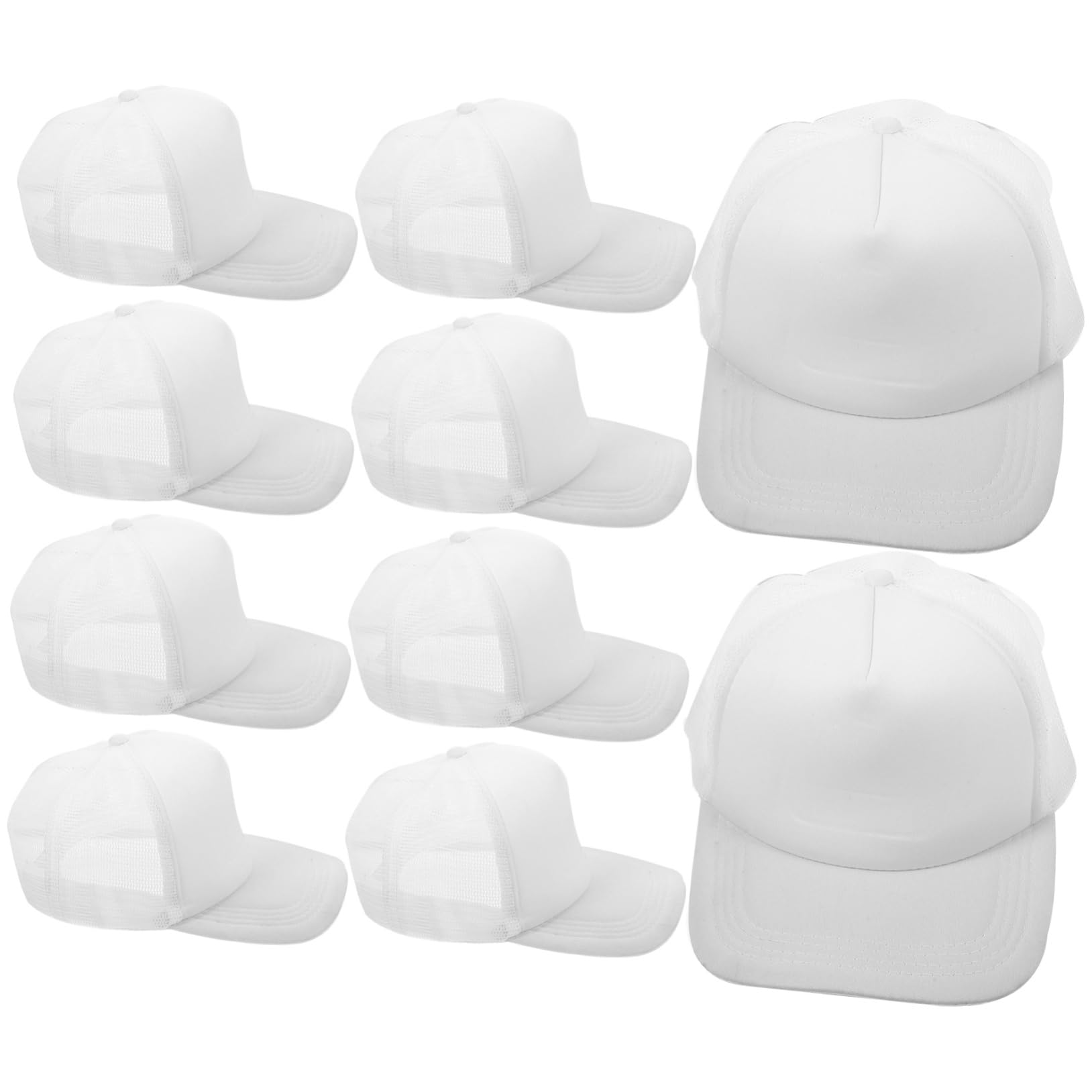 Baseball in Rete Leggeri e Traspiranti per Sublimazione Cappelli Vuoti per DIY Resistenti e per