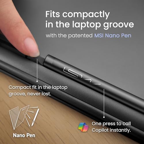 Image of msi Prestige 16 Flip AI+ 16 inch 2.8K OLED Laptop: Intel Ultra 7-355, Intel Arc Graphics, 32GB LPDDR5X, 1TB SSD, Touch Screen, Wi-Fi 7, Bluetooth 6, Fast Charging, Win 11 Home: Platinum Gray C3MTG-058US