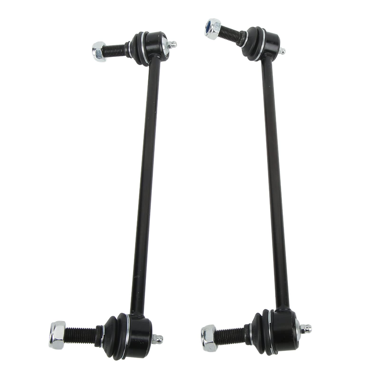 2 sztuki łączników końcowych stabilizatora przedniego Metal poddany obróbce cieplnej Kompatybilny z 2008-2009 Equinox 3.4L, 2006-2007 Torrent, 2002-2007 Saturn Vue – zastępuje