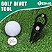 ZZHAO Golf Divot Tool and Golf Ball Marker, Divot Repair Tool，Golf Accessories for Men, Funny Gifts for Men, Tools for Men