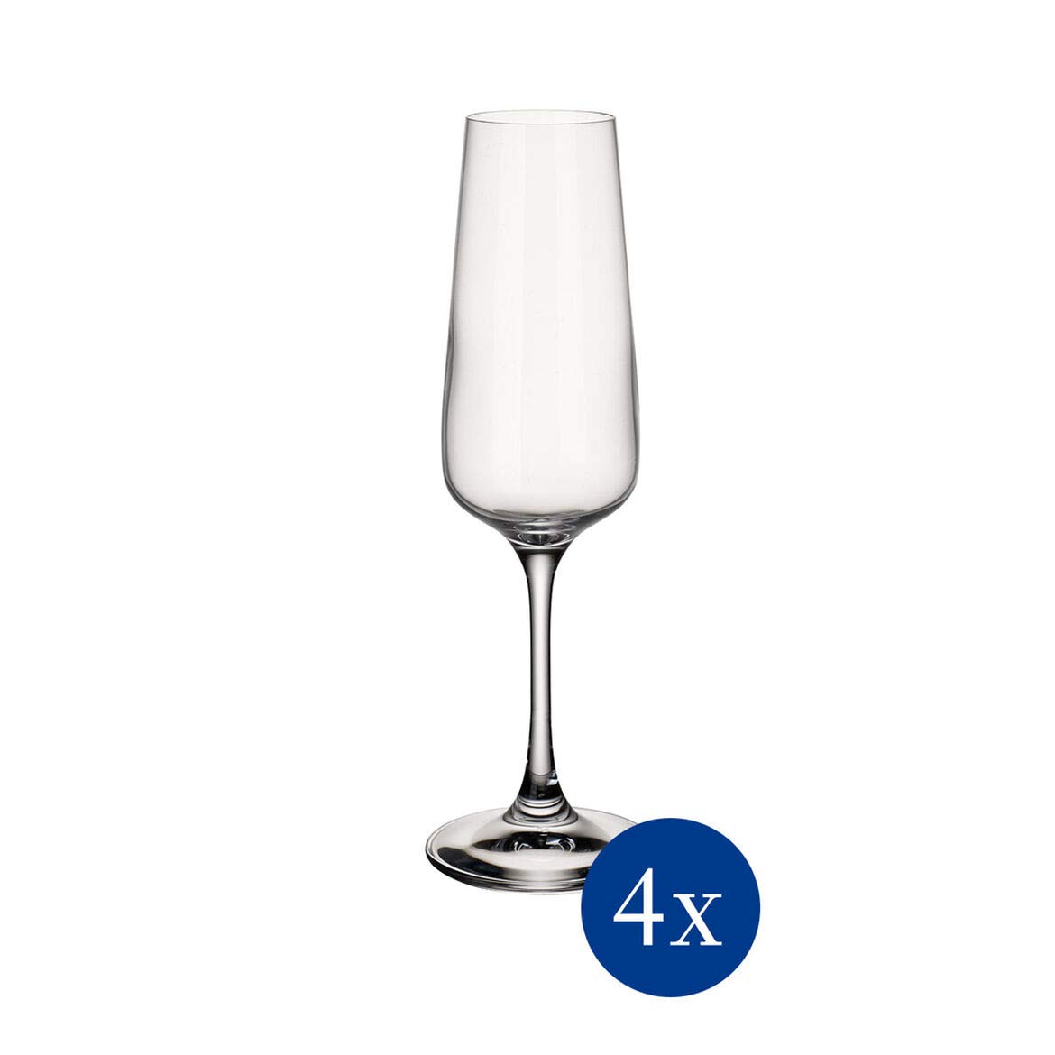 Villeroy & Boch Ovid Set di Calici, Cristallo, Trasparente, 12 Pezzi