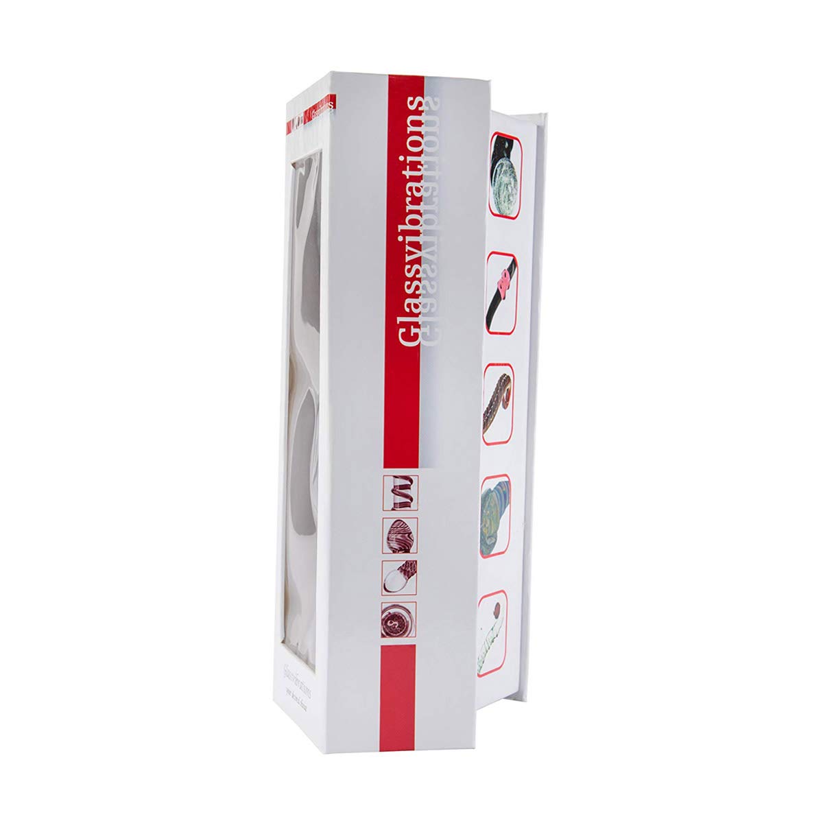 GLASSVIBRATIONS - Dildo di vetro - Turtle Lotti luminosa