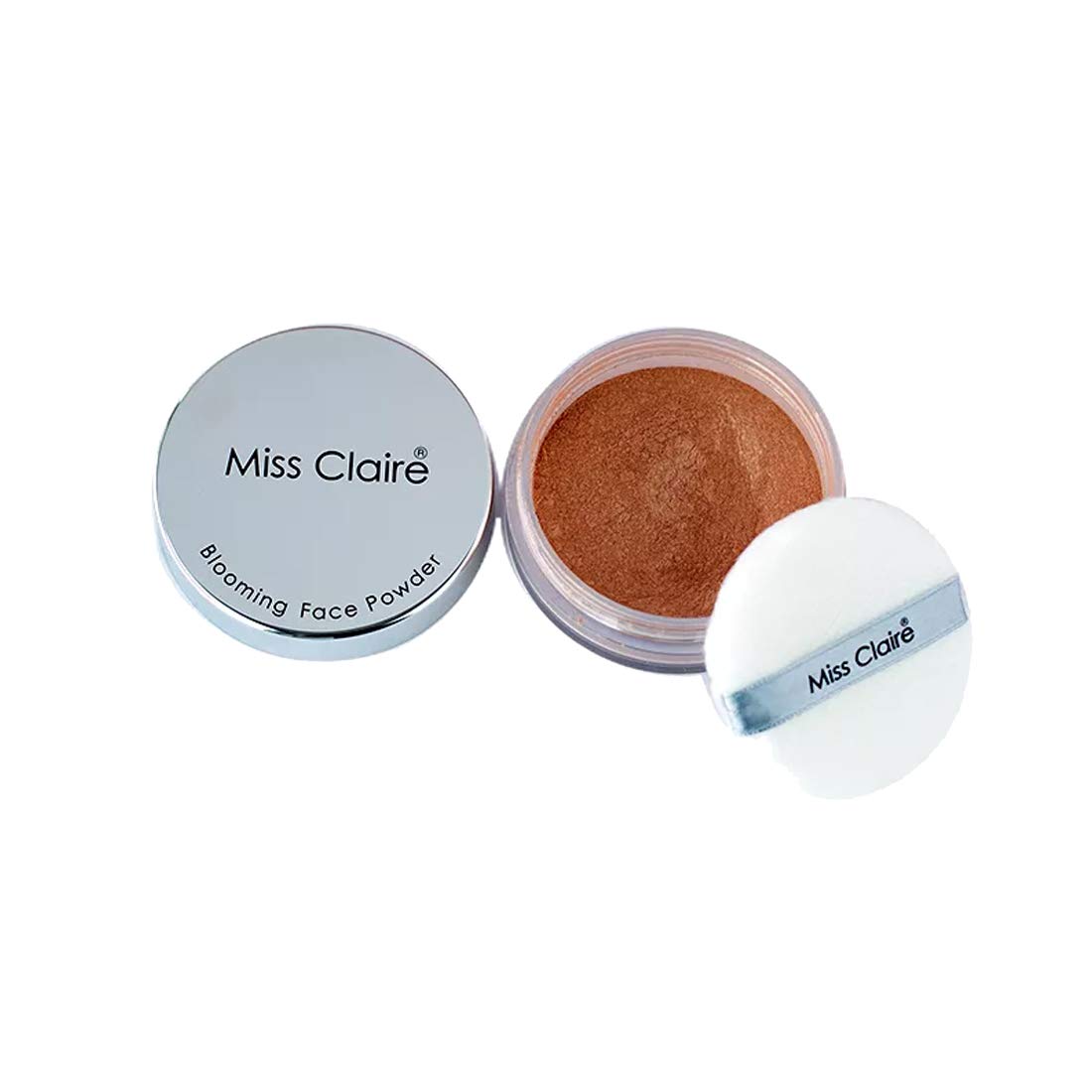 e-lab Miss Claire Blooming Loose Powder For Men and Women - 02 Pearl, 7 Gram
