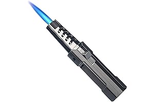 Solar Beam Torch Lighter: Refillable & Windproof