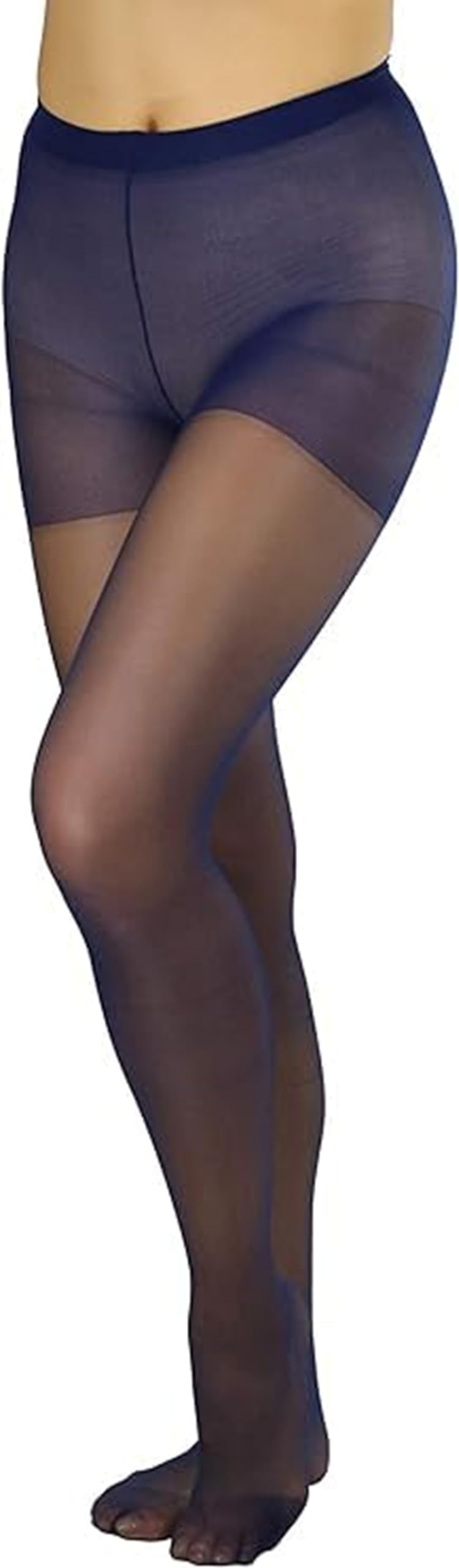 Women's/Girls's High Waist Pantyhose Sheer Tights Stockings, Free Size-Navy Blue-picture-36