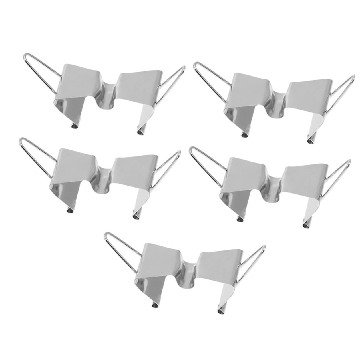 BEBEMOKO 3sets Art Frame Holder Large Clips Oil Painting Separating Clip Stainless Steel Clamp 5pcs*3