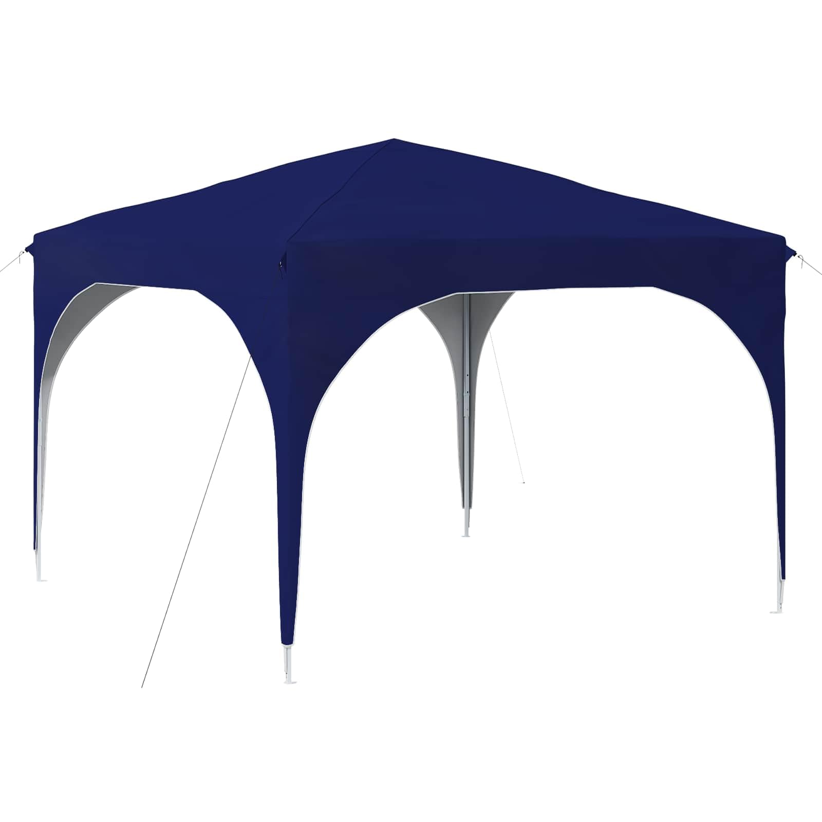 Carpa Plegable para Fiestas 290 x 290 x 245 cm Crema