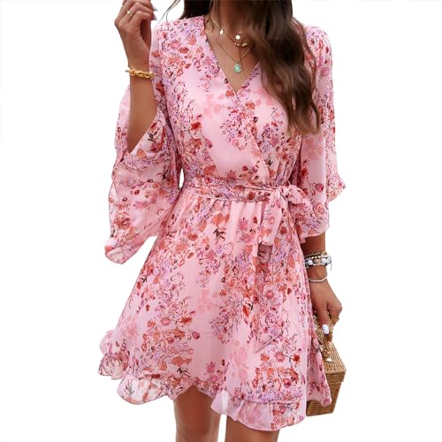トップス rosymonster gorgeous mini frill tunic top beautiful casual wear Ruffle frill sleeves style tunic