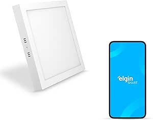 Qual Melhor Lâmpada Inteligente? Guia Completo e Atualizado 4 2) Elgin Painel Smart – A Quadrada Mais Moderna do Mercado