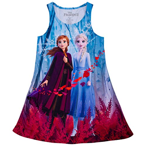 Frozen 2 Girls Sublimated Dress Medium Pink