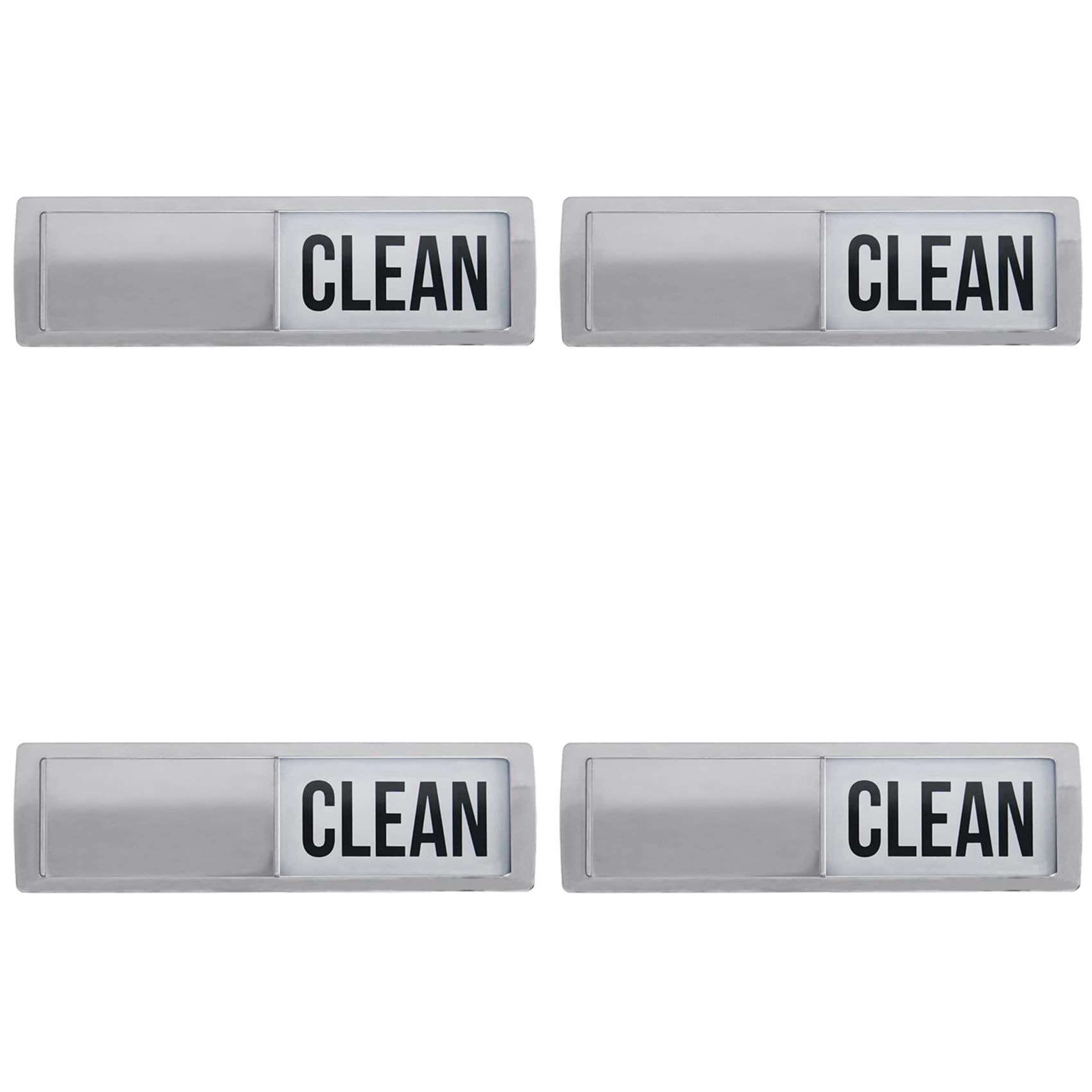 Hndhbfgrt 4X Dishwasher Clean and Dirty Magnet Sign, Heavy Duty Shutter Magnets for Dish Washer, Kitchen Accessories