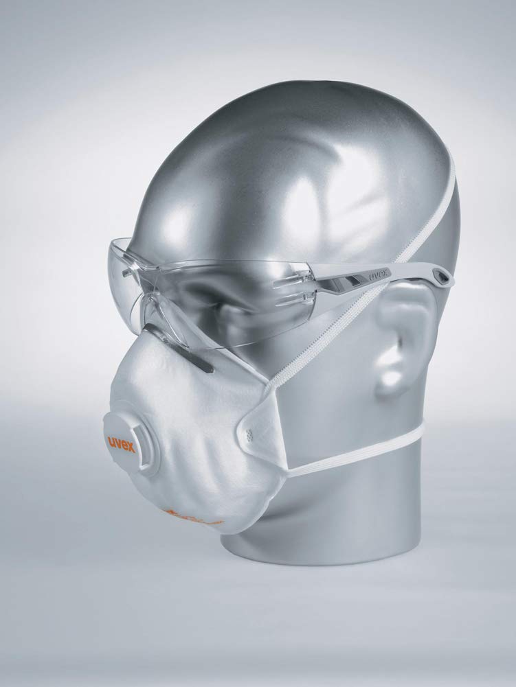 Uvex 8732.210 C2210 silv-air Maske, Cup Form mit Ventil