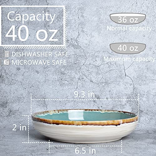 Bosmarlin Stoneware Large Pasta Bowls thumb #1