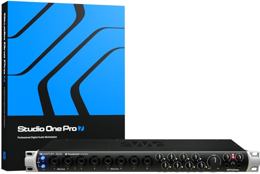 Amazon.com: PreSonus Quantum 2626 with Studio One Pro Software Amazon.com: PreSonus Quantum 2626 with Studio One Pro Software