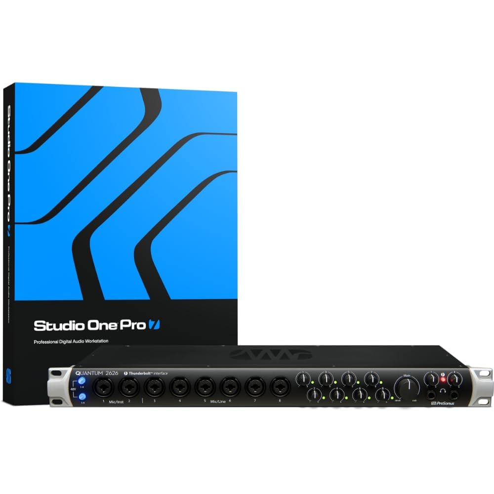 DTM・DAW PreSonus Quantum 2626 Thunderbolt3 PreSonus Quantum 2626 Thunderbolt 3 Audio Interface : Amazon